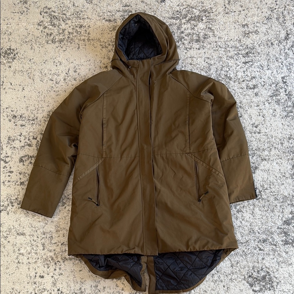 Champion Hooded Men’s Winter  Long Jacket - Large